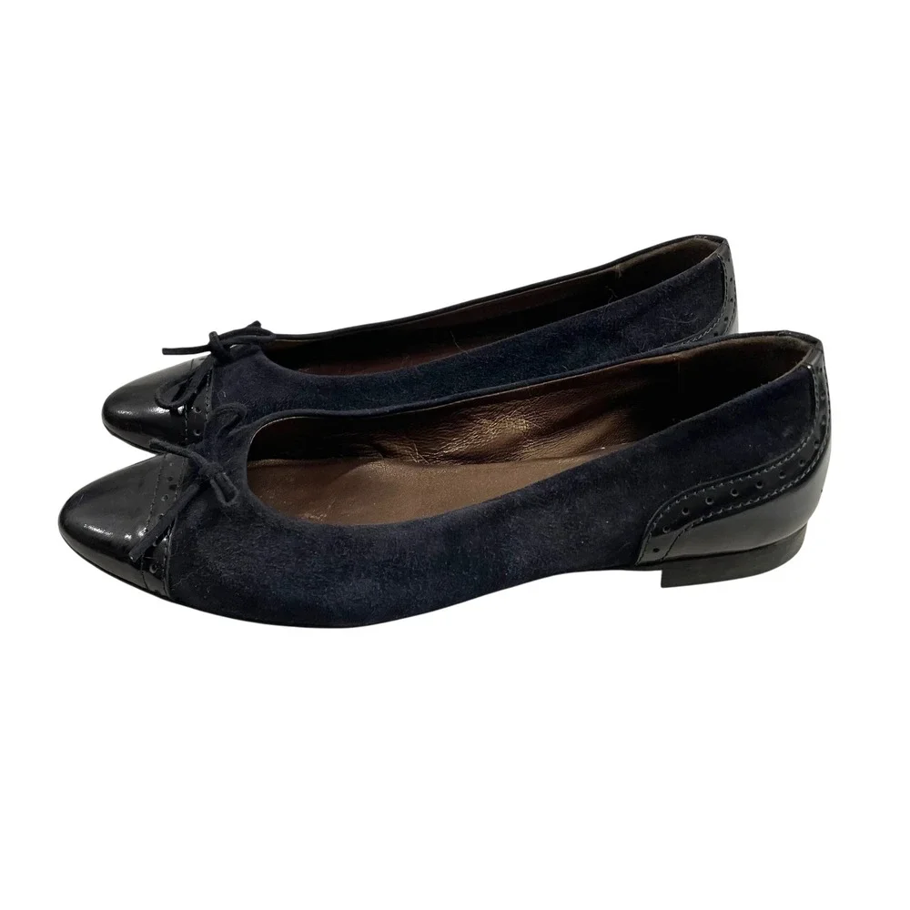 AGL cap toe suede flats‎ loafers Size 37